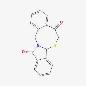 6H-isoindolo[2,1-b][4,2]benzothiazocine-5,12(7aH,14H)-dione
