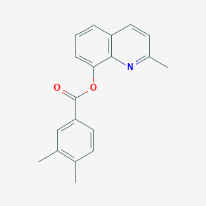 2-Methylquinolin-8-yl 3,4-dimethylbenzoate