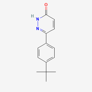 molecular formula C14H16N2O B2437473 6-(4-(Tert-butyl)phenyl)pyridazin-3-ol CAS No. 58897-73-7