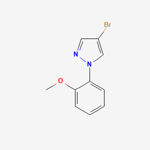 molecular formula C10H9BrN2O B2437524 4-Bromo-1-(2-methoxyphenyl)pyrazole CAS No. 1260797-29-2
