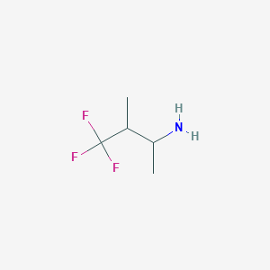 4,4,4-Trifluoro-3-methylbutan-2-amine