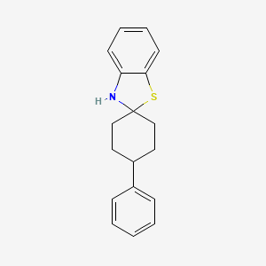 4'-phenyl-3H-spiro[1,3-benzothiazole-2,1'-cyclohexane]