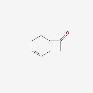 molecular formula C8H10O B2437578 双环[4.2.0]辛-2-烯-7-酮 CAS No. 31996-68-6