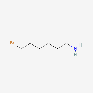 molecular formula C6H14BrN B2437592 6-Bromohexan-1-amine CAS No. 26342-09-6