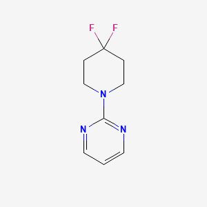 2-(4,4-Difluoropiperidin-1-yl)pyrimidine