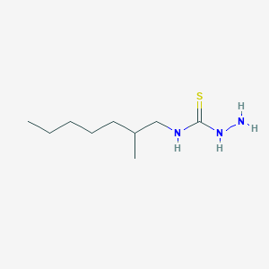 3-Amino-1-(2-methylheptyl)thiourea