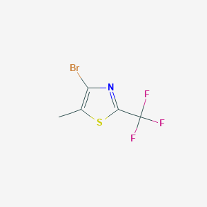 4-Bromo-5-methyl-2-(trifluoromethyl)thiazole