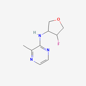 N-(4-fluorooxolan-3-yl)-3-methylpyrazin-2-amine