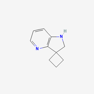 molecular formula C10H12N2 B2437889 螺[1,2-二氢吡咯并[3,2-b]吡啶-3,1'-环丁烷] CAS No. 2361634-30-0