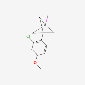 1-(2-Chloro-4-methoxyphenyl)-3-iodobicyclo[1.1.1]pentane