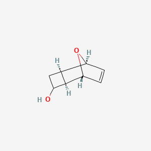 molecular formula C8H10O2 B2437968 (1R,2R,5R,6S)-9-氧杂三环[4.2.1.02,5]壬-7-烯-3-醇 CAS No. 2411183-78-1