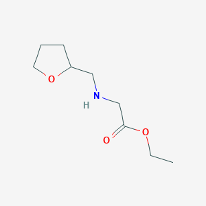Ethyl 2-[(oxolan-2-ylmethyl)amino]acetate
