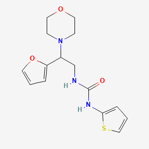 1-(2-(Furan-2-yl)-2-morpholinoethyl)-3-(thiophen-2-yl)urea