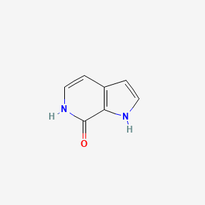 molecular formula C7H6N2O B2437992 1,6-dihydro-7H-pyrrolo[2,3-c]pyridin-7-one CAS No. 259684-36-1