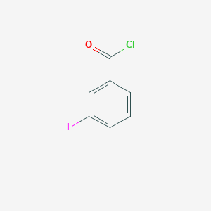 molecular formula C8H6ClIO B2438087 3-碘-4-甲基苯甲酰氯 CAS No. 52107-98-9