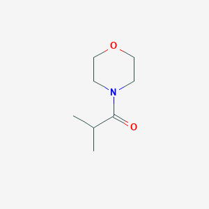 molecular formula C8H15NO2 B2438097 2-Methylpropionic acid, morpholide CAS No. 18071-39-1