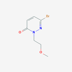 6-Bromo-2-(2-methoxyethyl)pyridazin-3(2H)-one