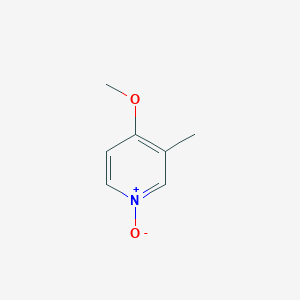 Methyl 3-methyl-1-oxidopyridin-4-yl ether