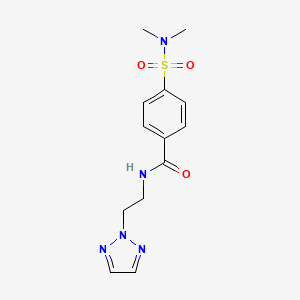 N-(2-(2H-1,2,3-triazol-2-yl)ethyl)-4-(N,N-dimethylsulfamoyl)benzamide