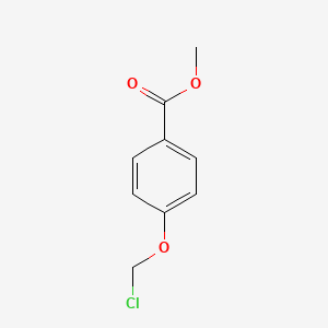 molecular formula C9H9ClO3 B2438256 4-(氯甲氧基)苯甲酸甲酯 CAS No. 135922-45-1