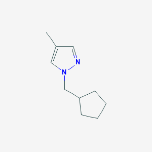 1-(Cyclopentylmethyl)-4-methylpyrazole