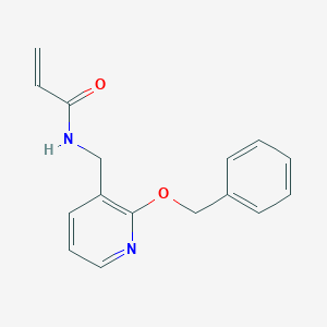 N-{[2-(benzyloxy)pyridin-3-yl]methyl}prop-2-enamide