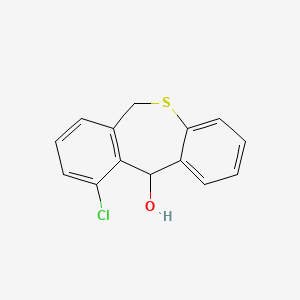 molecular formula C14H11ClOS B2438512 10-Chloro-6,11-dihydrodibenzo[b,e]thiepin-11-ol CAS No. 1370250-79-5