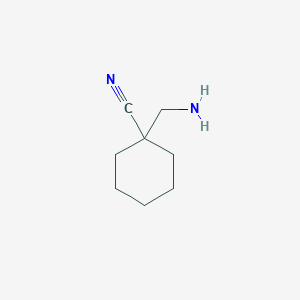 1-(Aminomethyl)cyclohexane-1-carbonitrile