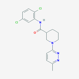 N-(2,5-dichlorophenyl)-1-(6-methylpyridazin-3-yl)piperidine-3-carboxamide