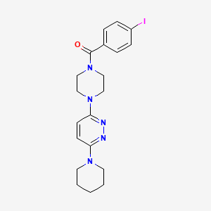 (4-Iodophenyl)(4-(6-(piperidin-1-yl)pyridazin-3-yl)piperazin-1-yl)methanone
