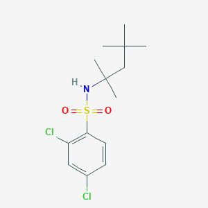 [(2,4-Dichlorophenyl)sulfonyl](1,1,3,3-tetramethylbutyl)amine