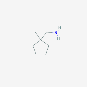 molecular formula C7H15N B2438762 (1-Methylcyclopentyl)methanamine CAS No. 100555-73-5