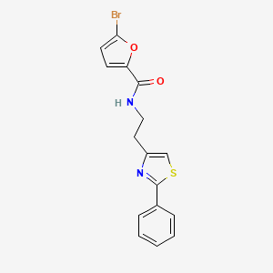 5-bromo-N-(2-(2-phenylthiazol-4-yl)ethyl)furan-2-carboxamide