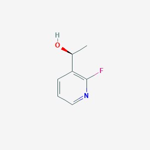 molecular formula C7H8FNO B2438786 (S)-1-(2-氟吡啶-3-基)乙醇 CAS No. 2227754-92-7
