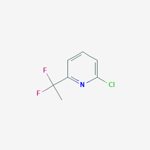 2-Chloro-6-(1,1-difluoroethyl)pyridine