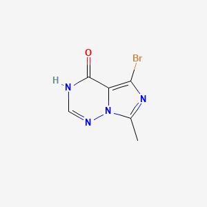 5-Bromo-7-methylimidazo[5,1-f][1,2,4]triazin-4(1H)-one