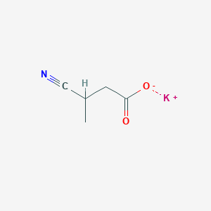 Potassium 3-cyanobutanoate