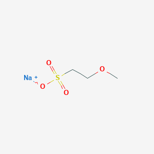 molecular formula C3H7NaO4S B2438944 Sodium 2-Methoxyethanesulfonate CAS No. 77281-03-9; 947248-52-4
