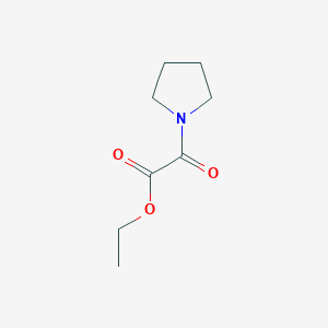 molecular formula C8H13NO3 B2438945 Ethyl oxo(pyrrolidin-1-yl)acetate CAS No. 41600-22-0