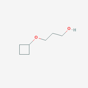 molecular formula C7H14O2 B2438981 3-环丁氧基丙醇 CAS No. 1194835-18-1