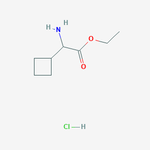Ethyl 2-amino-2-cyclobutylacetate hydrochloride