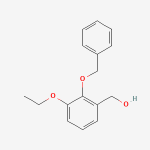 [2-(Benzyloxy)-3-ethoxyphenyl]methanol