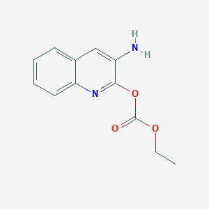 3-Aminoquinolin-2-yl ethyl carbonate