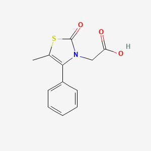 2-(5-Methyl-2-oxo-4-phenylthiazol-3(2H)-yl)acetic acid