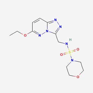 N-((6-ethoxy-[1,2,4]triazolo[4,3-b]pyridazin-3-yl)methyl)morpholine-4-sulfonamide