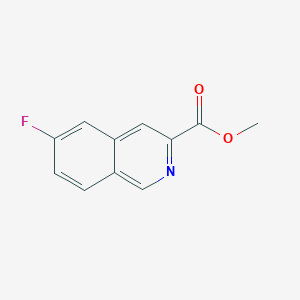 Methyl 6-fluoroisoquinoline-3-carboxylate