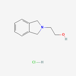 2-(2,3-dihydro-1H-isoindol-2-yl)ethan-1-ol hydrochloride
