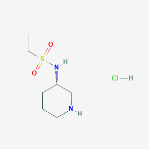 molecular formula C7H17ClN2O2S B2439174 (S)-N-(Piperidin-3-yl)ethanesulfonamidehydrochloride CAS No. 1286207-15-5