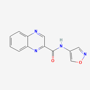 N-(isoxazol-4-yl)quinoxaline-2-carboxamide