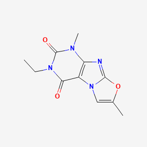 3-ethyl-1,7-dimethyloxazolo[2,3-f]purine-2,4(1H,3H)-dione